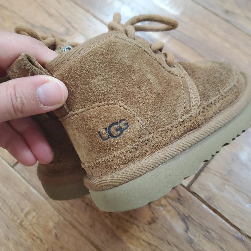 UGG Neumel Tan Zip Booties